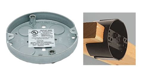 fan electrical box retrofit|ceiling fan junction box.